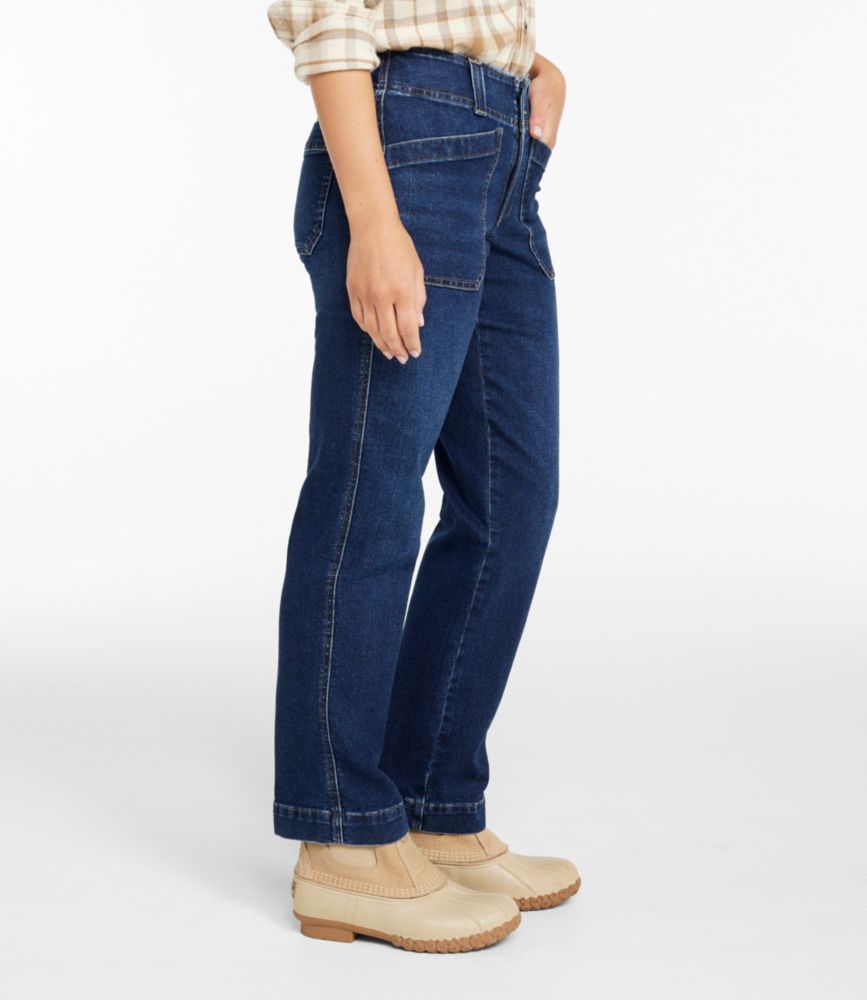 Women's 1912 Field Denim Pants, Mid-Rise Ankle Utility