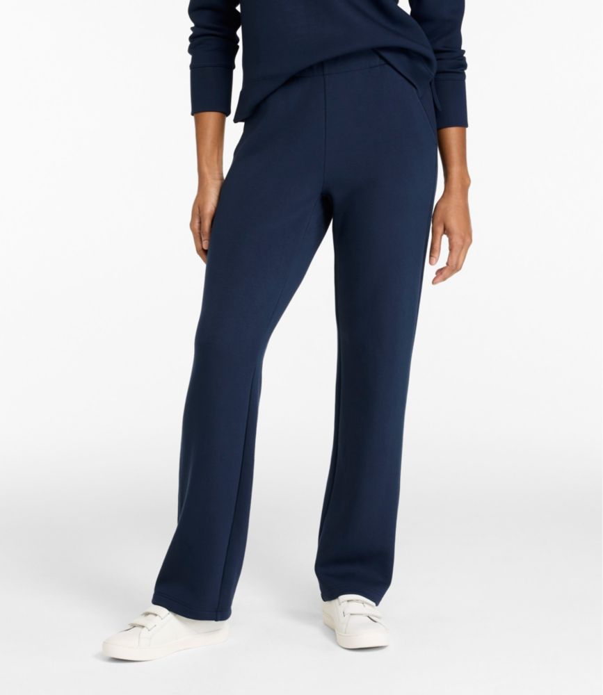 Women's L.L.Bean CloudSoft Pants, Mid-Rise Straight-Leg