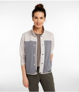 Women's Airlight Snap Front Jacket, Colorblock, New