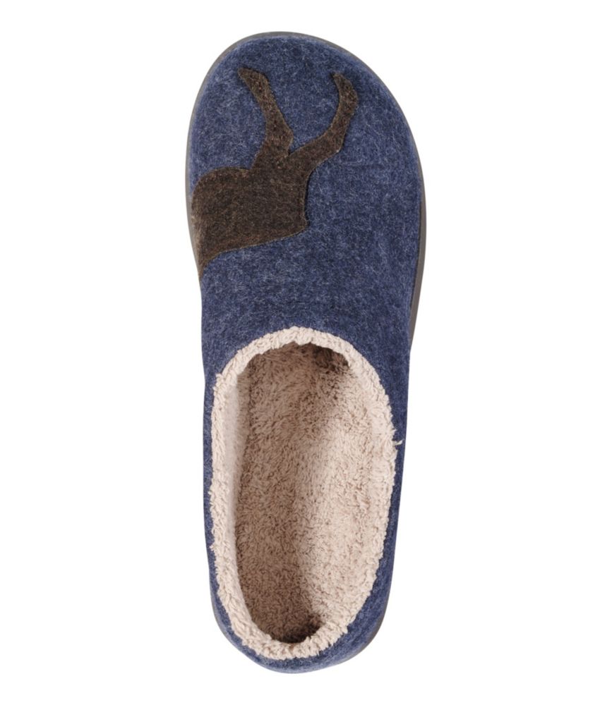 Men's Daybreak Slippers, Night Moose, small image number 4