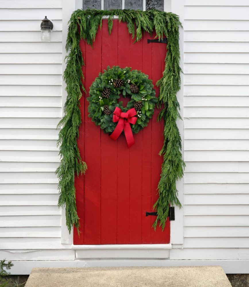 Fresh Cedar Garland, 12'