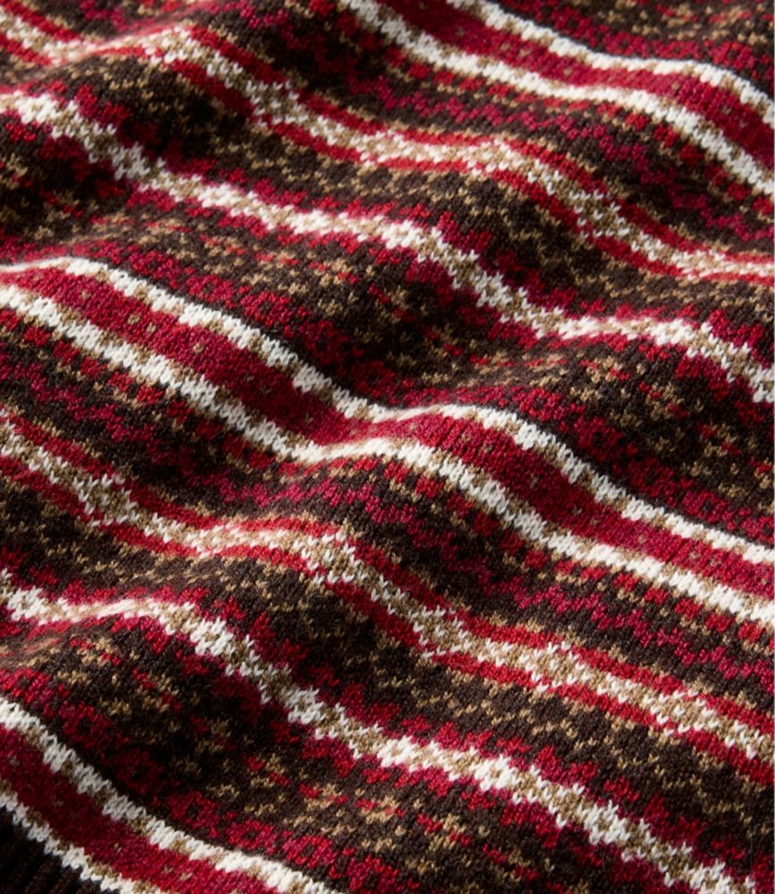 Women's Wicked Soft Cotton/Cashmere Crewneck Sweater, Pattern