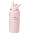 Bean Canteen Insulated Water Bottle Straw, 32 oz, Woodrose, small image number 0