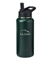Bean Canteen Insulated Water Bottle Straw, 32 oz, Deepest Green, small image number 0