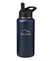 Bean Canteen Insulated Water Bottle Straw, 32 oz, Classic Navy, small image number 0