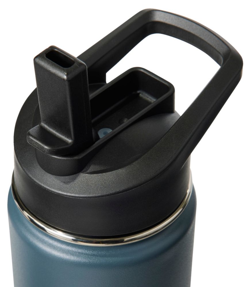 Bean Canteen Insulated Straw Water Bottle, 25 oz., Classic Navy, small image number 3