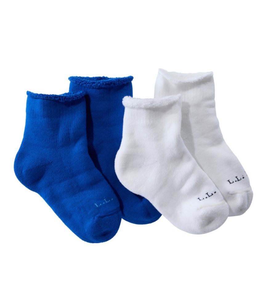 Kids' Cozy Rangeley Micro Crew Socks, 2-Pack