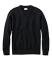 All Seasons Cotton Blend Crewneck Sweater Men's Regular, Dark Black, small image number 0