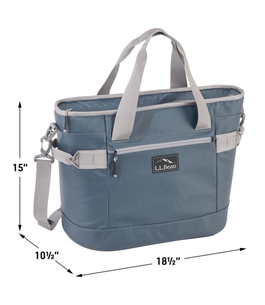 L.L.Bean Adventure Tote Cooler, 30 Quart, Deepest Green, small image number 6