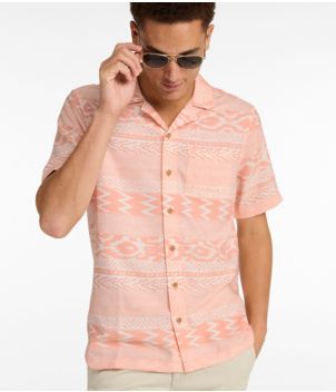 Men's Sunwashed Summer Shirt, Slightly Fitted Untucked Fit, New