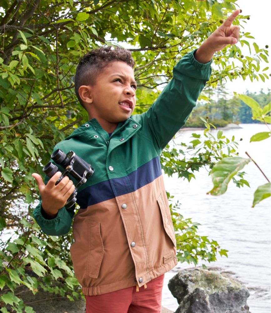 Little Kids' Mountain Classic Rain Jacket, Washed Orchid/Desert Pink, small image number 10