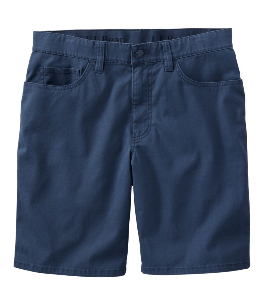 Men's BeanFlex&reg; Performance Canvas Shorts, 9", Carbon Navy, small image number 1