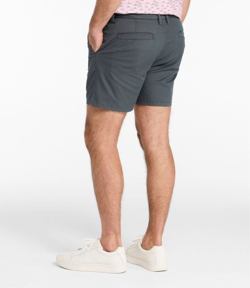 Men's Comfort Stretch Performance&reg; Everywhere Chino Shorts, 6", Graphite, small image number 3