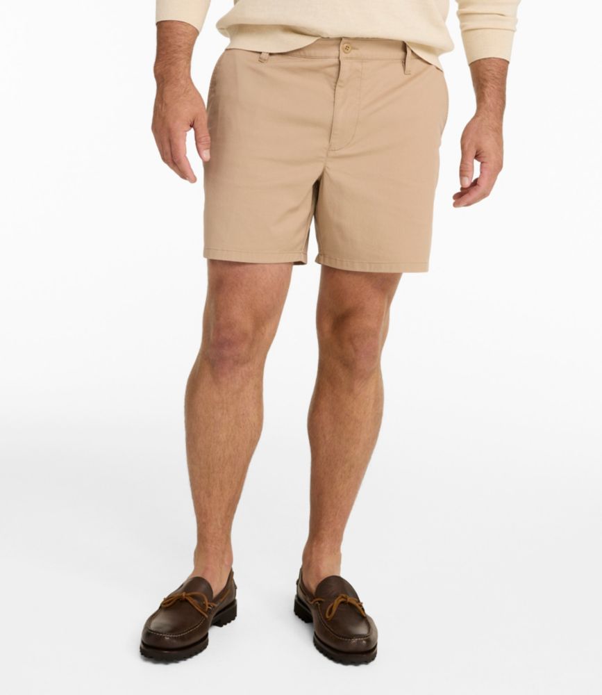 Men's Comfort Stretch Performance&reg; Everywhere Chino Shorts, 6", Graphite, small image number 4
