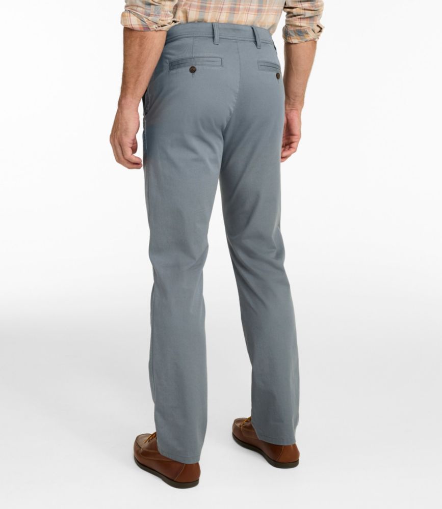 Men's Sunwashed Khaki Pants, Standard Fit, Straight Leg, Carbon Navy, small image number 3