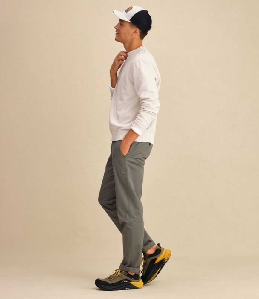 Men's Sunwashed Khaki Pants, Standard Fit, Straight Leg, Carbon Navy, small image number 12