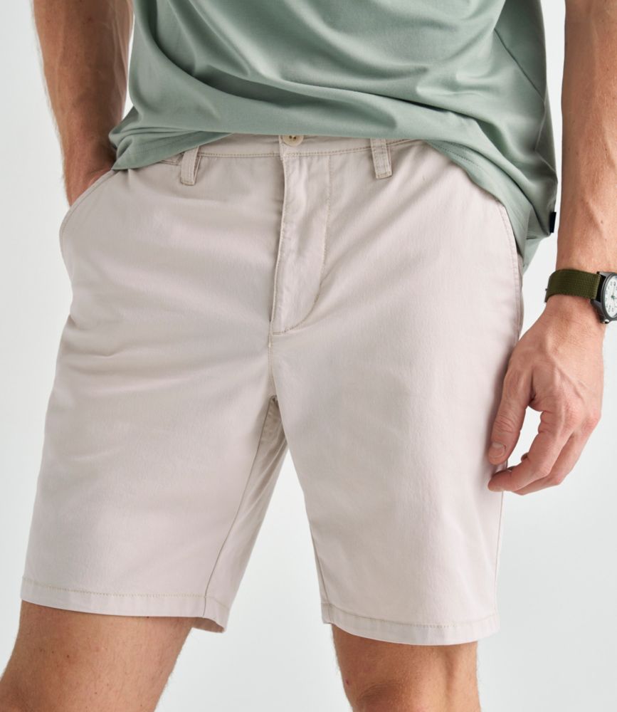 Men's Comfort Stretch Performance&reg; Everywhere Chino Shorts, 8", Deep Blue, small image number 10