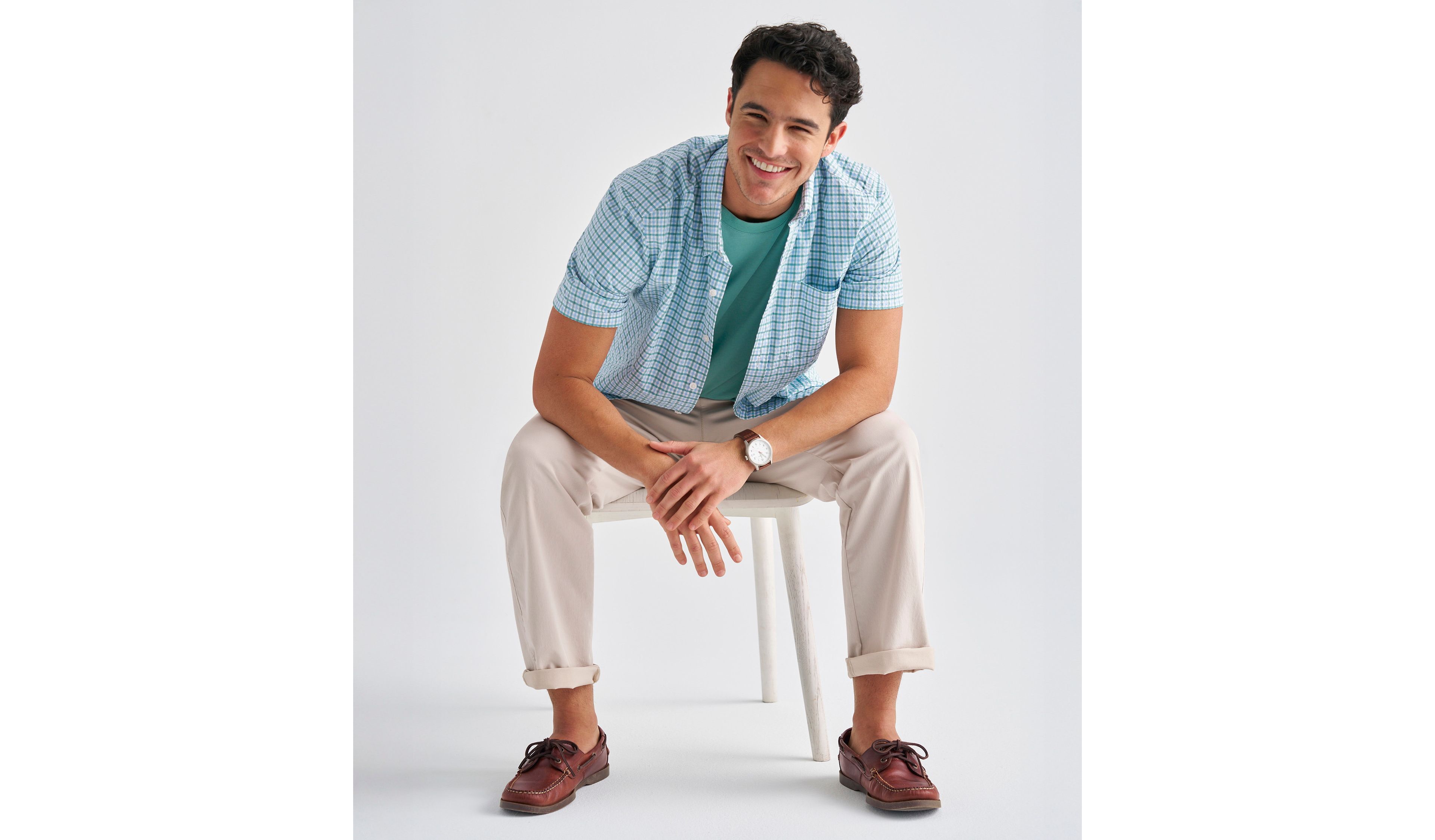 Men's Comfort Stretch Performance® Everywhere Chinos, Standard Fit