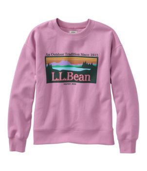 Women's Essential Sweatshirt, Crewneck Logo, New