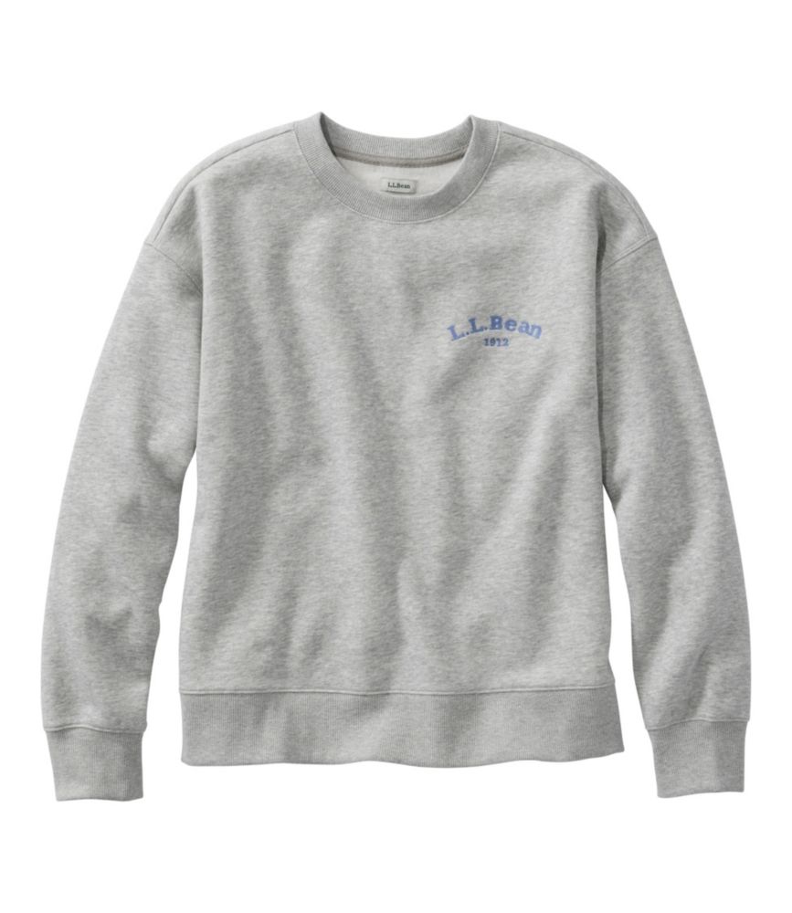 Light Gray Heather/Deep Lake Logo