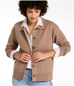 Women's Wicked Soft Cotton/Cashmere Cardigan, New
