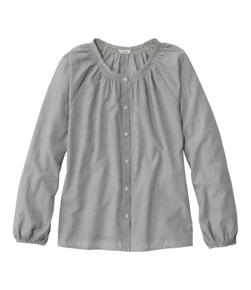 Women's Whisperweight Poplin Shirt, Long-Sleeve