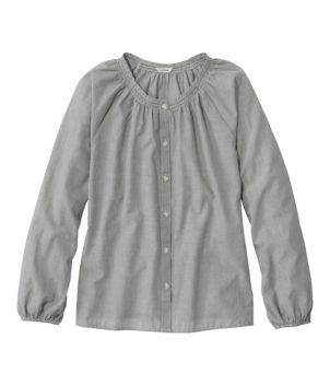 Women's Whisperweight Poplin Shirt, Long-Sleeve, New