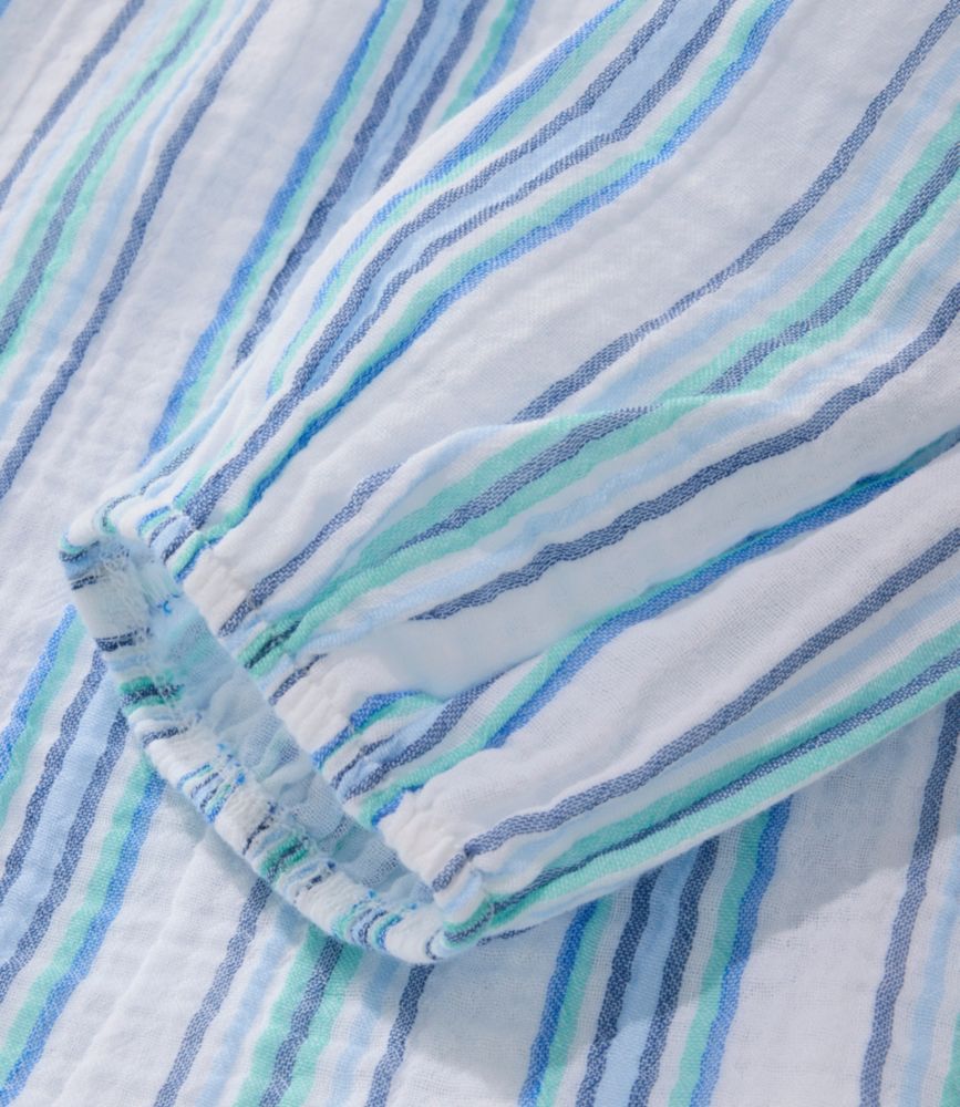 Women's Cloud Gauze Shirt, Splitneck Popover