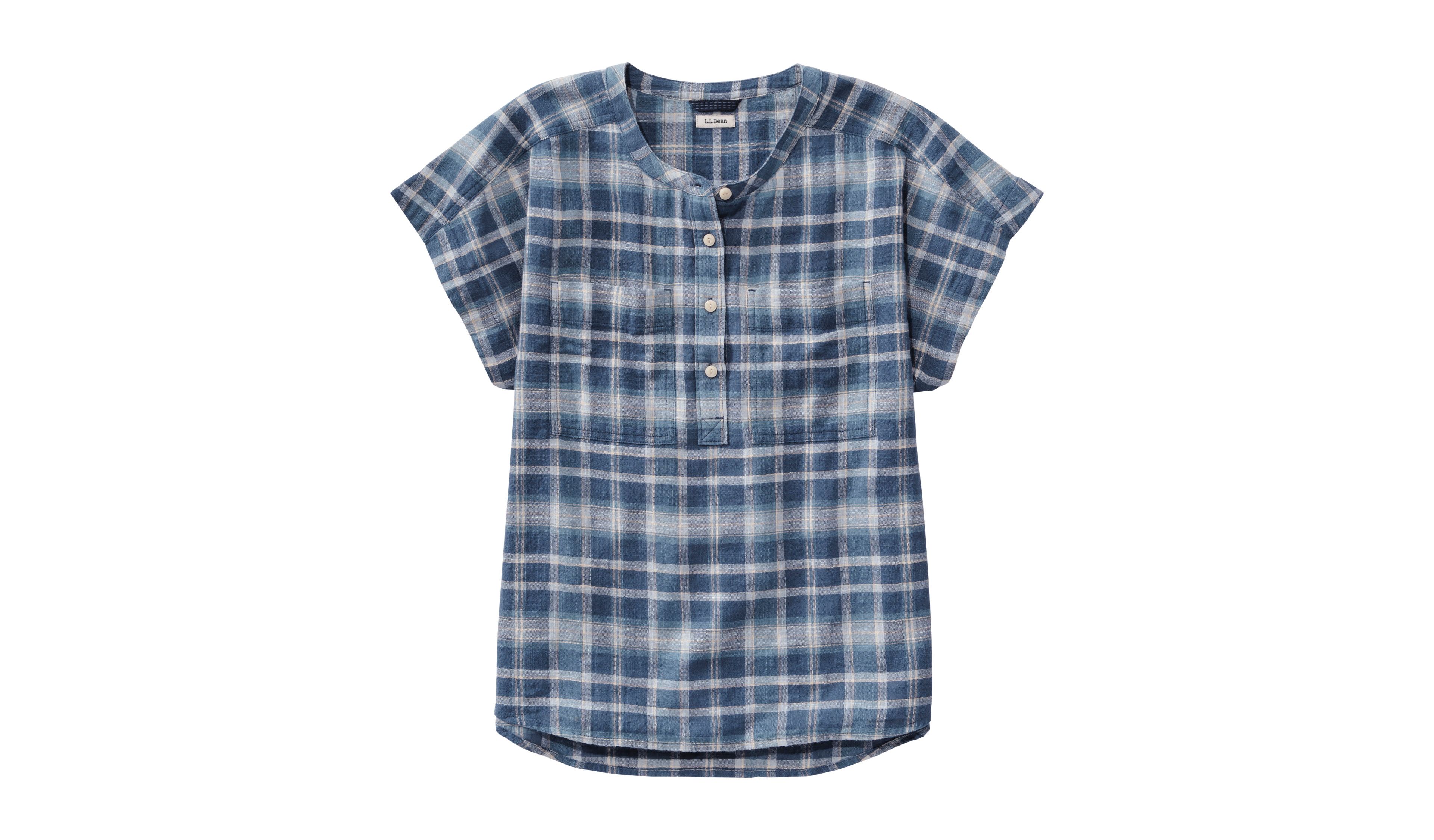Women's L.L.Bean Day Breeze Shirt, Short-Sleeve Popover