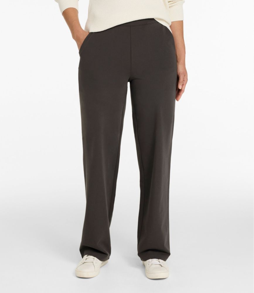 Women's Perfect Fit Pants, Wide Straight-Leg