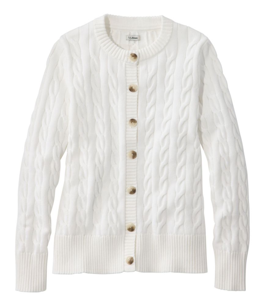 Women's The Original Double L® Sweater, Cable Cardigan