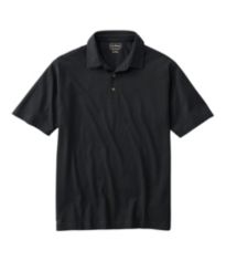 【LIDNM】Te/Ca Milled Light Polo Men's Comfort Stretch Performance® Pima Polo, Short-Sleeve