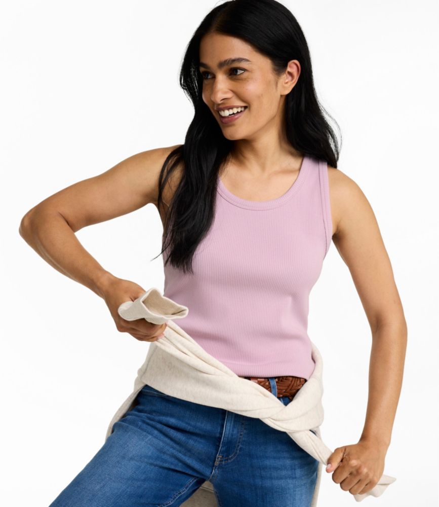 Women's Bean's Ribbed Layering Tank