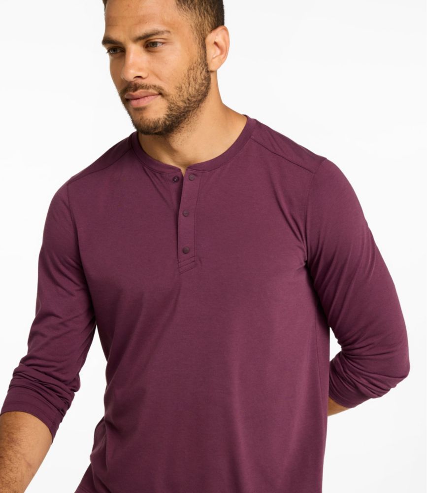 Men's Multisport Lifestyle Henley, Long-Sleeve Front