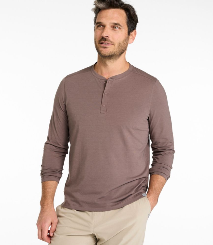 Men's Multisport Lifestyle Henley, Long-Sleeve