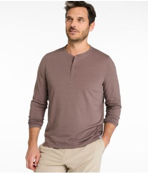 Men's Multisport Lifestyle Henley, Long-Sleeve, New