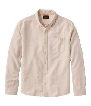 Men's Signature Wharfside Linen Blend Shirt, New