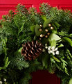 Winter White Wreath 24", One Color, small image number 2