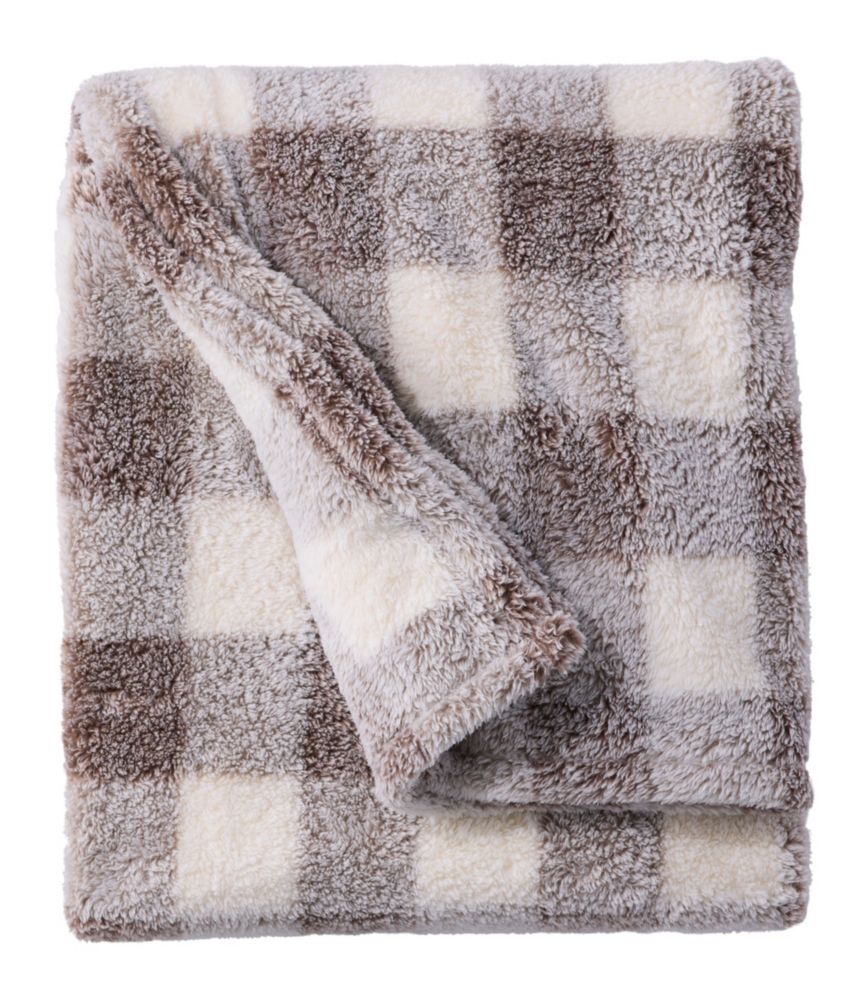 Cozy Plush Throw, Plaid