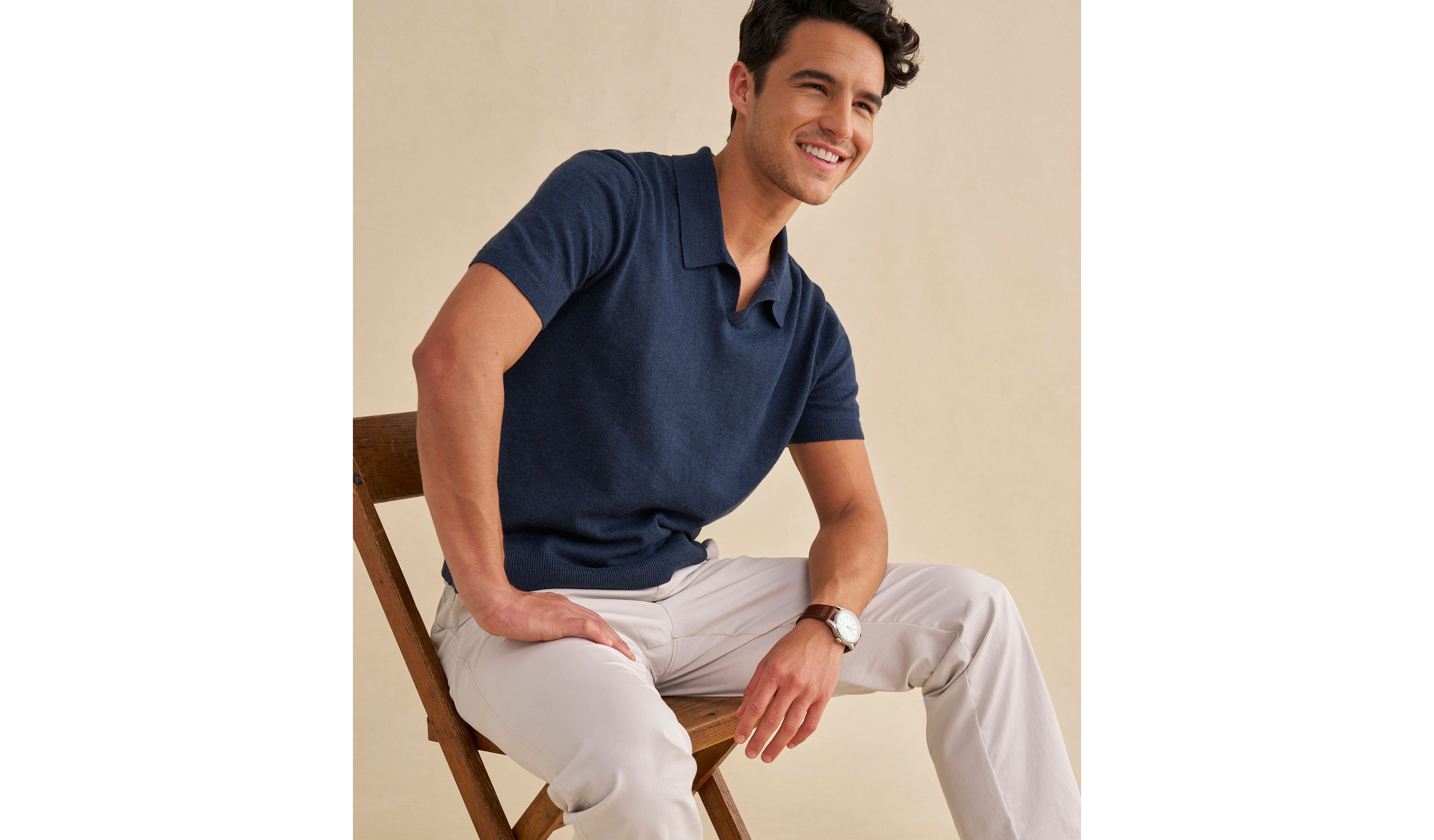 Men's All Seasons Cotton Blend Sweater