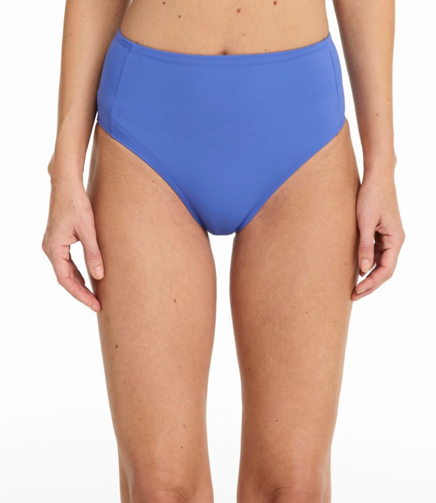 L.L.Bean Coastal Essential Swimwear, High-Rise Brief