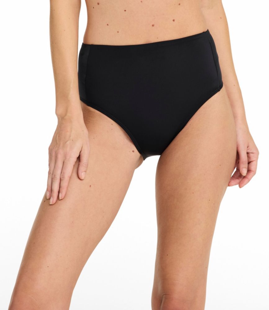 L.L.Bean Coastal Essential Swimwear, High-Rise Brief