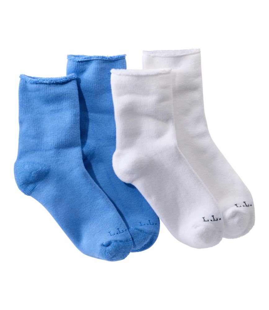 Adults' Cozy Rangeley Micro Crew Socks, 2-Pack