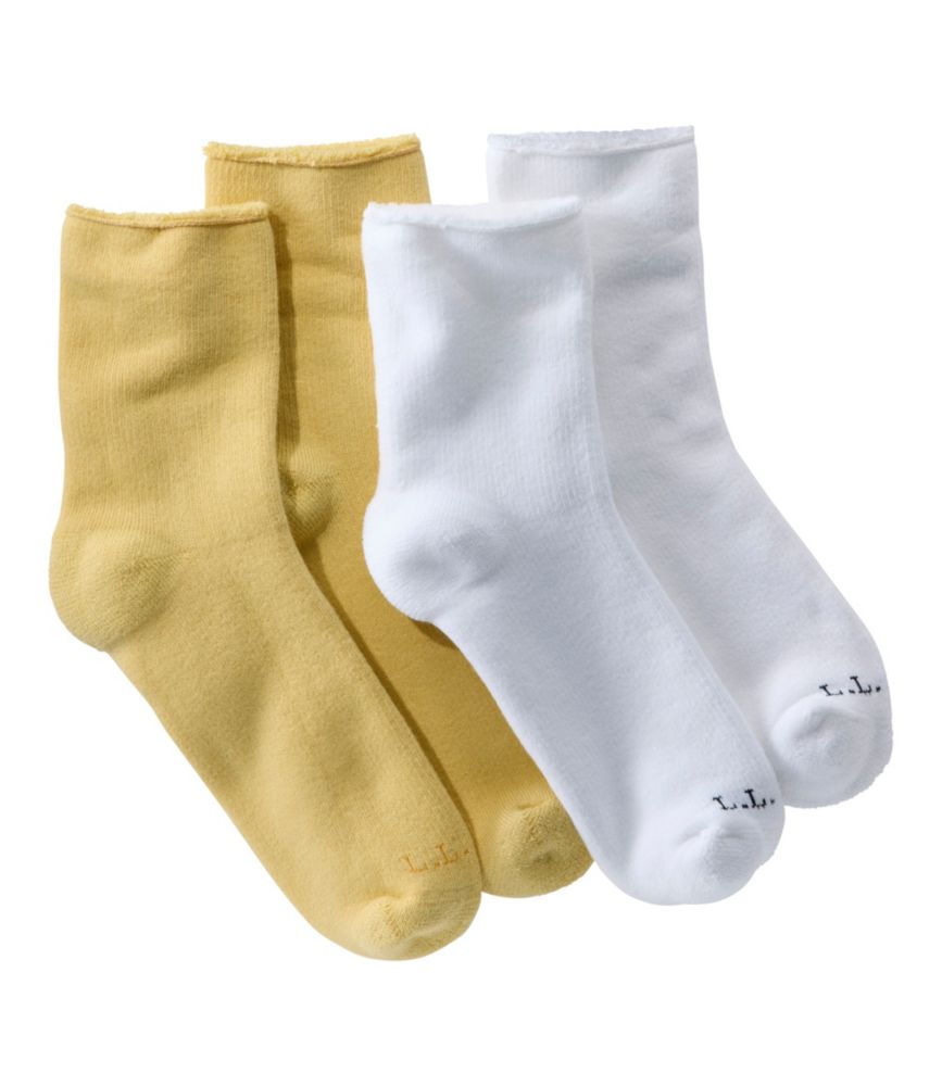 Adults' Cozy Rangeley Micro Crew Socks, 2-Pack