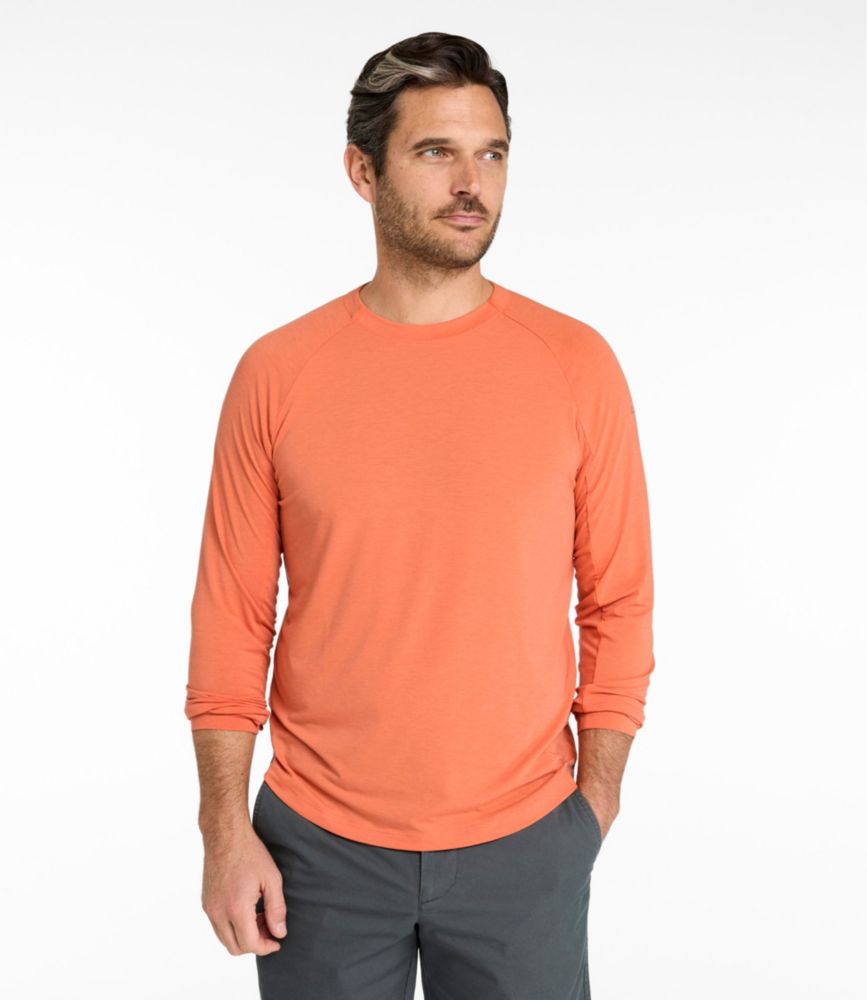 Men's SunSmart Comfort Crew, Long Sleeve, New
