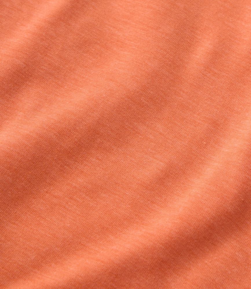 Men's SunSmart Comfort Crew, Long Sleeve, Faded Orange, small image number 7