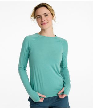 Women's SunSmart Comfort Crew, Long-Sleeve, New
