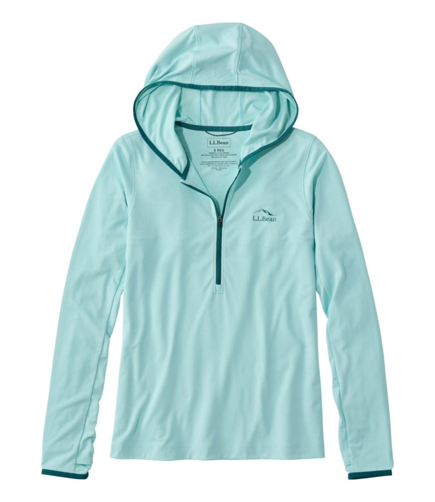 Women's SunSmart Coolpro Half Zip Hoodie