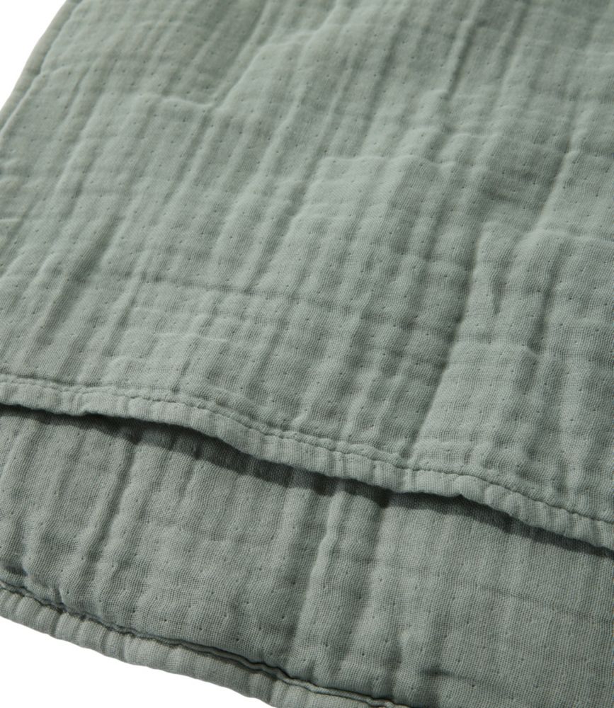 Cloud Gauze Comforter Collection, Faded Sage, small image number 4