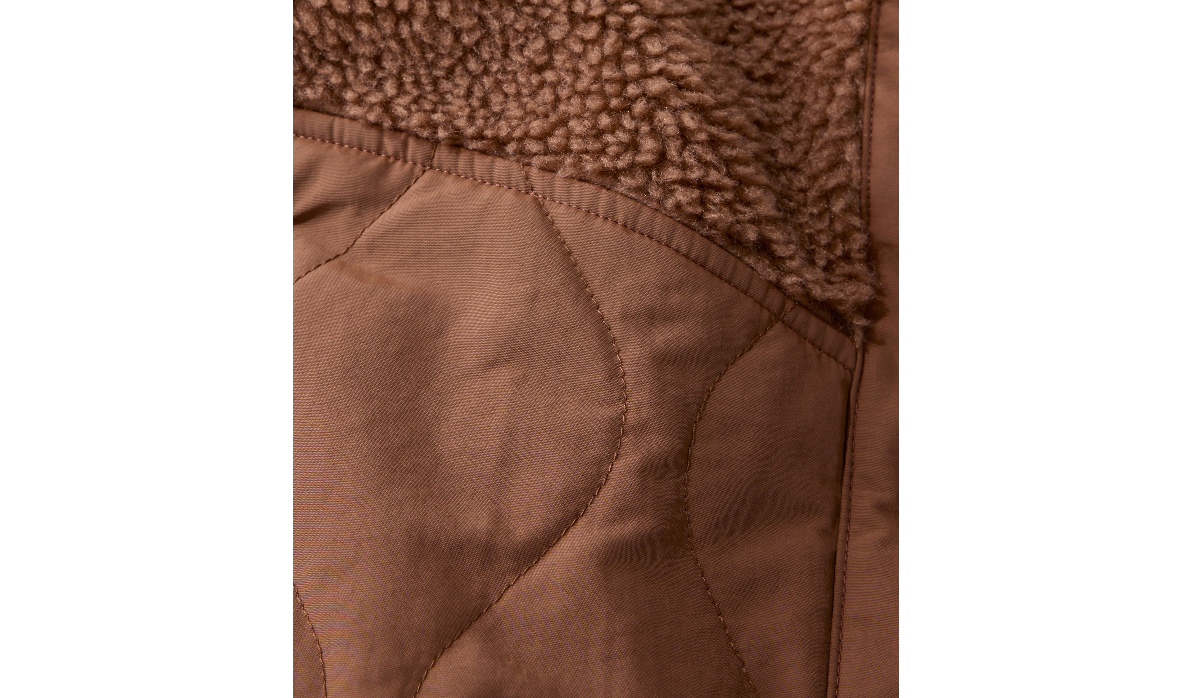 Women's Bean's Mixed Media Sherpa Fleece Jacket
